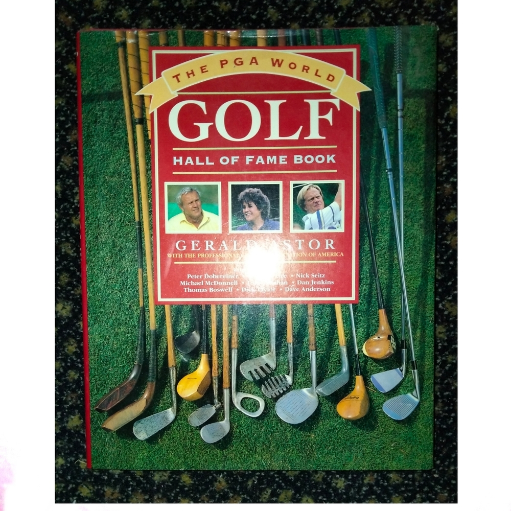GOLF THE PGA WORLD GOLF HALL OF FAME BOOK.